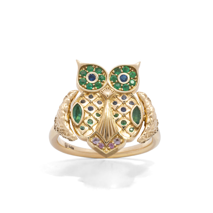 Love Owl Flip Ring