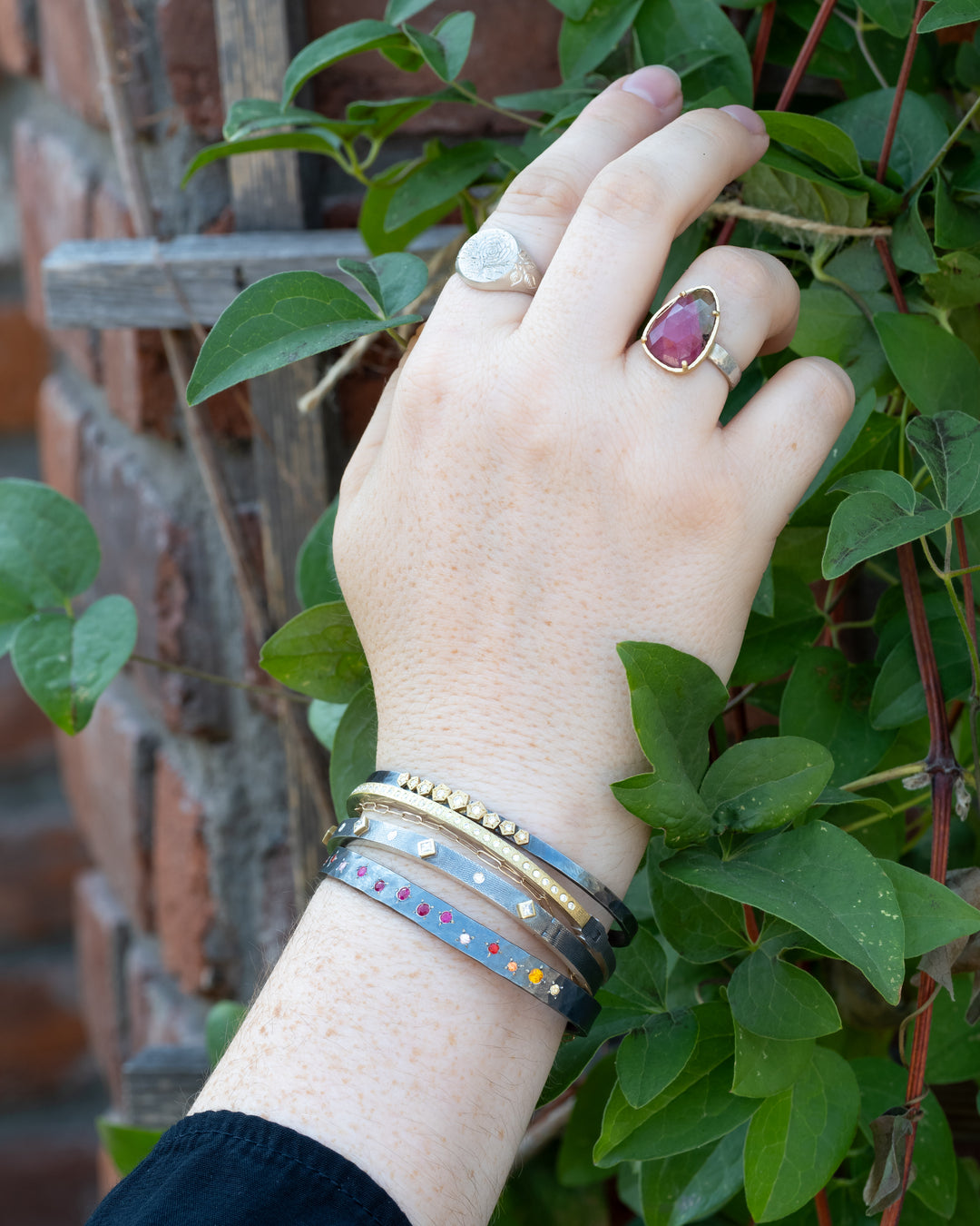 Thin Rock Cuff