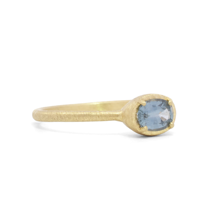 Oval Montana Sapphire Ring