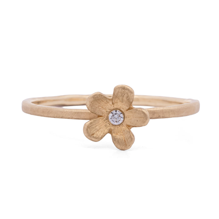 14k Yellow Gold Buttercup Ring