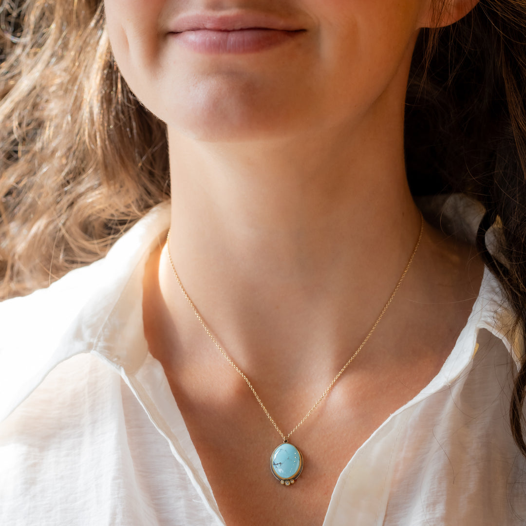 Golden Hills Turquoise Necklace
