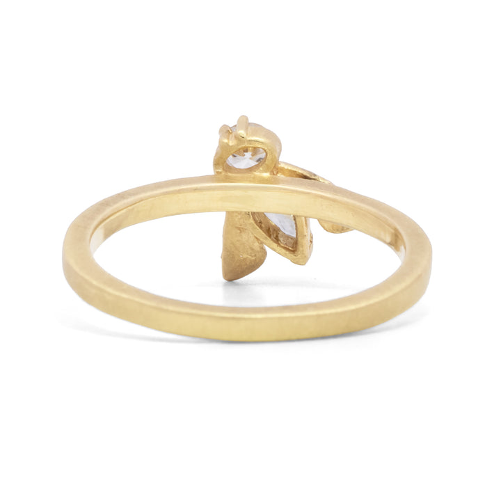 Diamond Queen Bee Ring