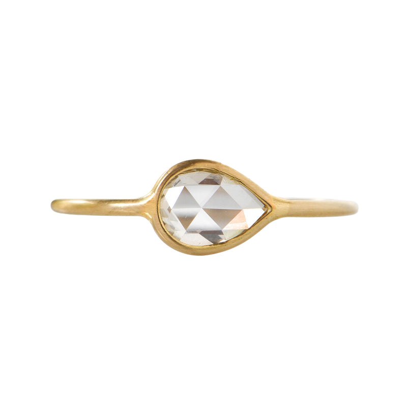 0.71ct Rose Cut Diamond Ring