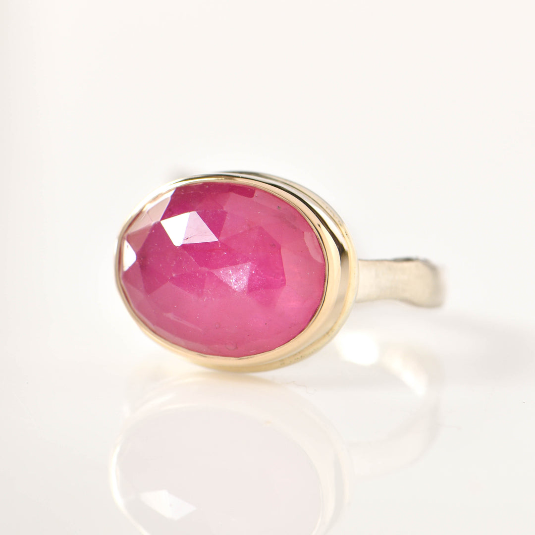 Oval African Ruby Ring