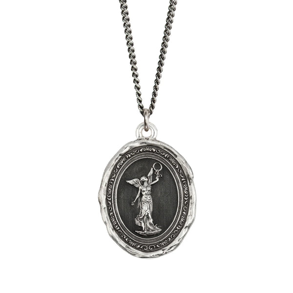 Nike Goddess Talisman Necklace – Silverado Gallery