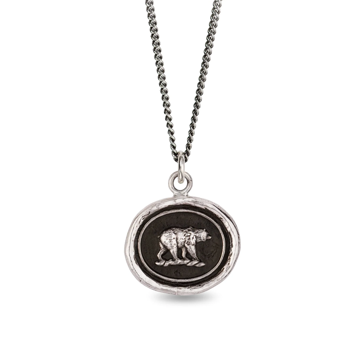 Pyrrha Mother Bear Talisman Necklace