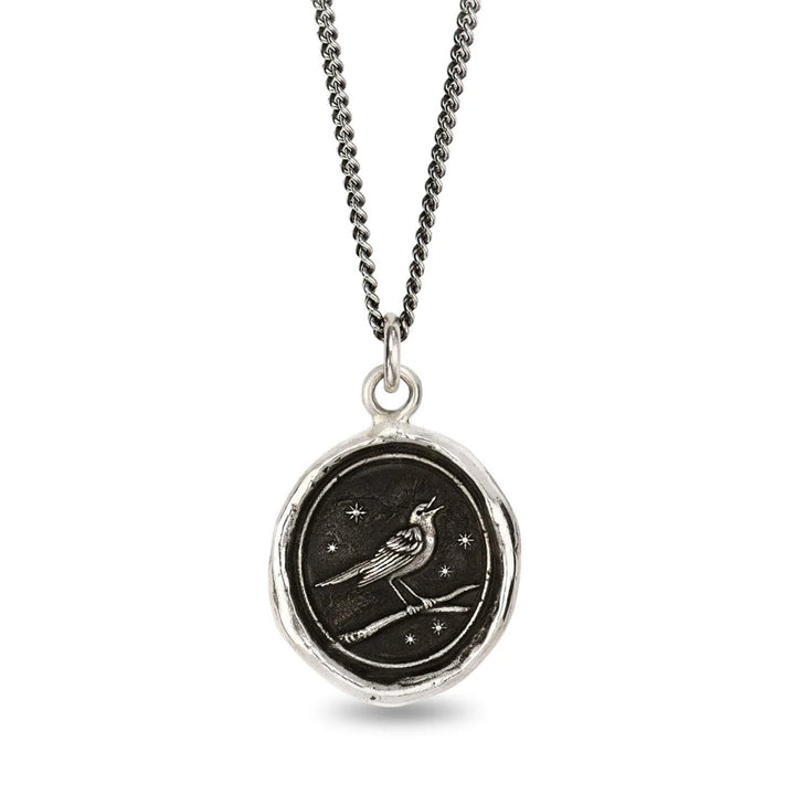 Pyrrha Nightingale Talisman Necklace