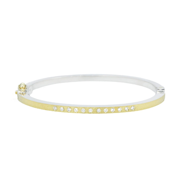 2.5mm Laura Diamond Bangle Bracelet