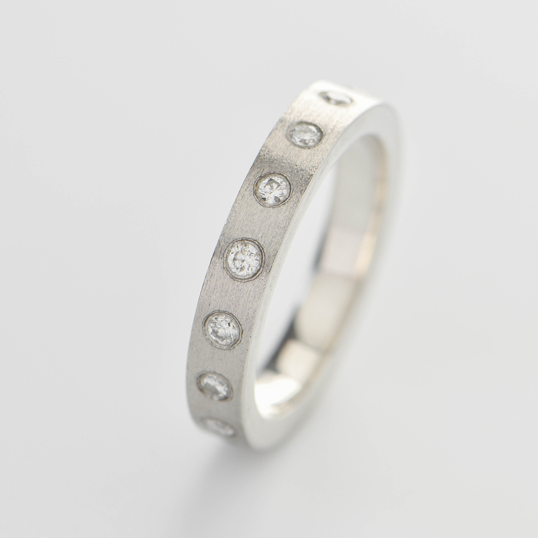 Lissa Platinum Diamond Ring