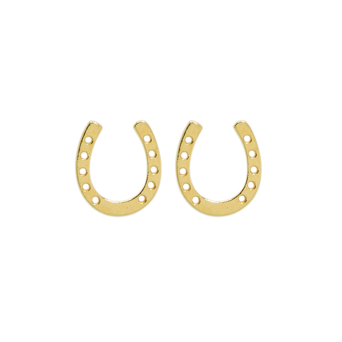 Mini Horseshoe Post Earrings