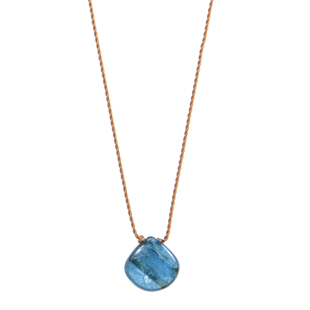 Teal Kyanite Zen Gem Margaret Solow Necklace