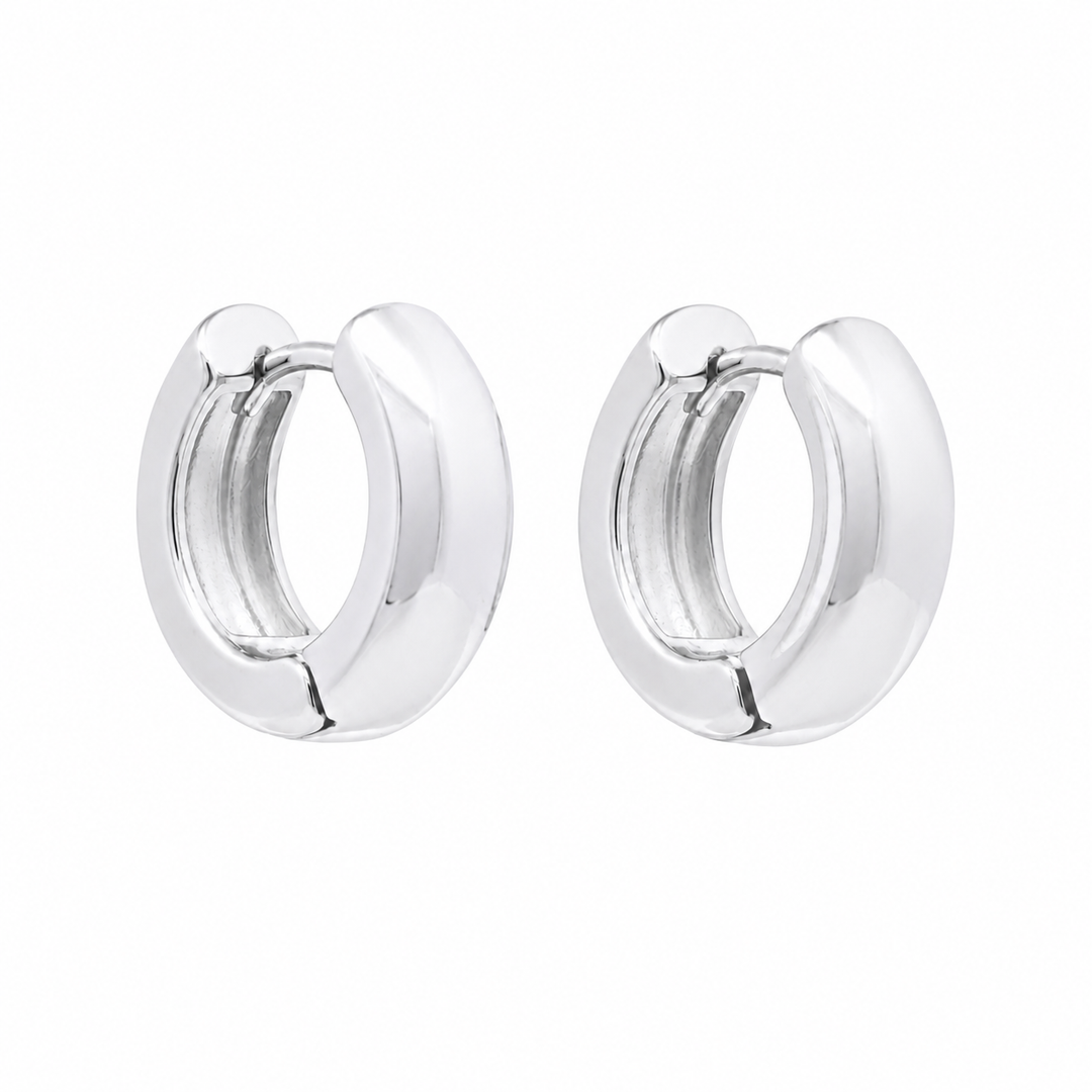 14 x 5 mm Huggie Hoop Earrings