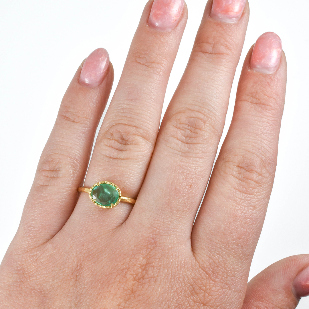 Trunk Show Emerald Ring