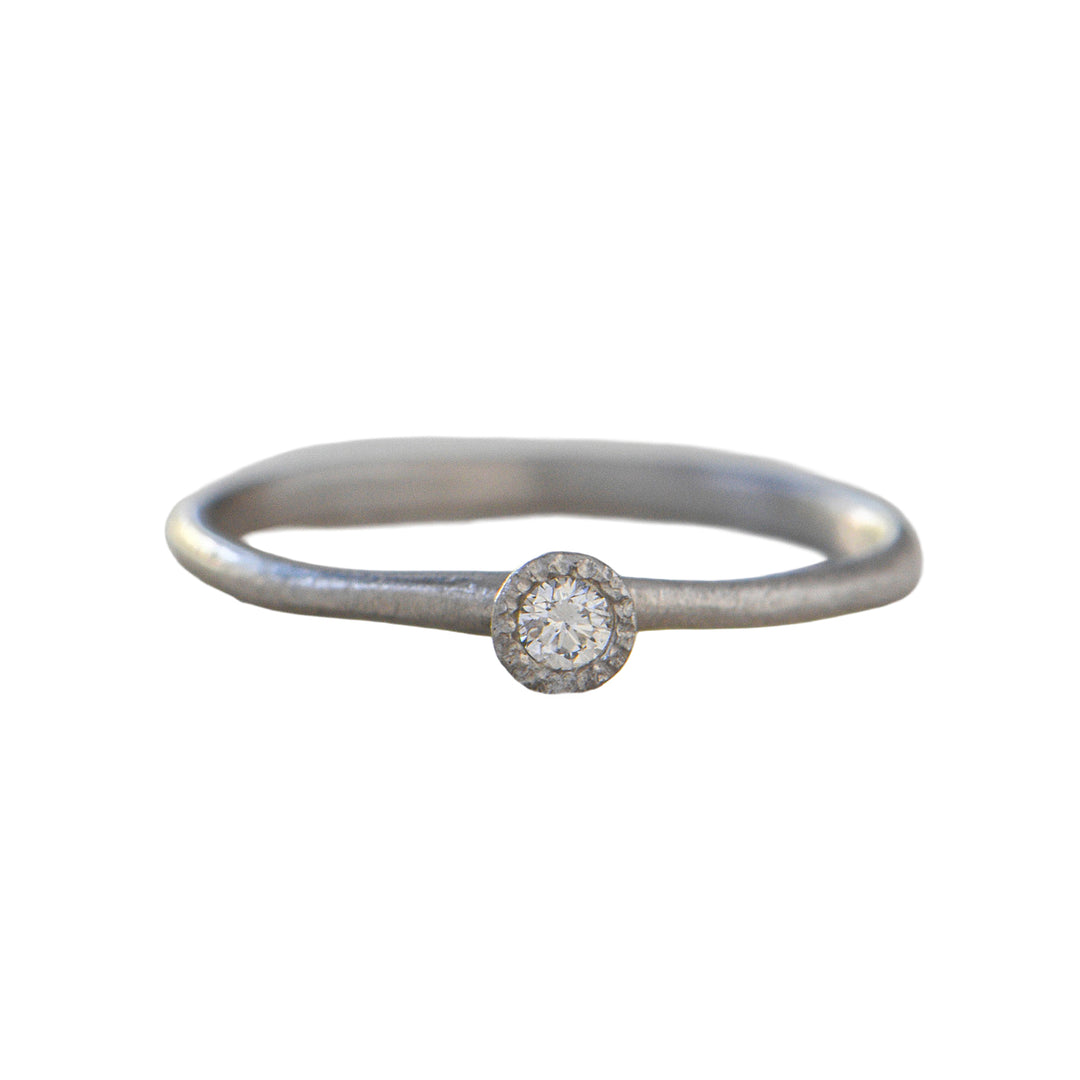 Colorless Diamond Ring