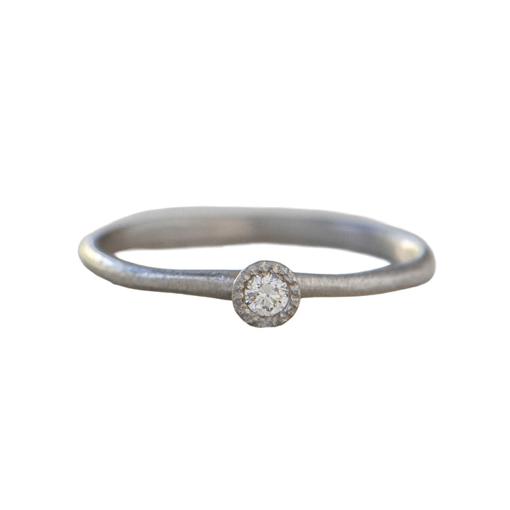 Colorless Diamond Ring