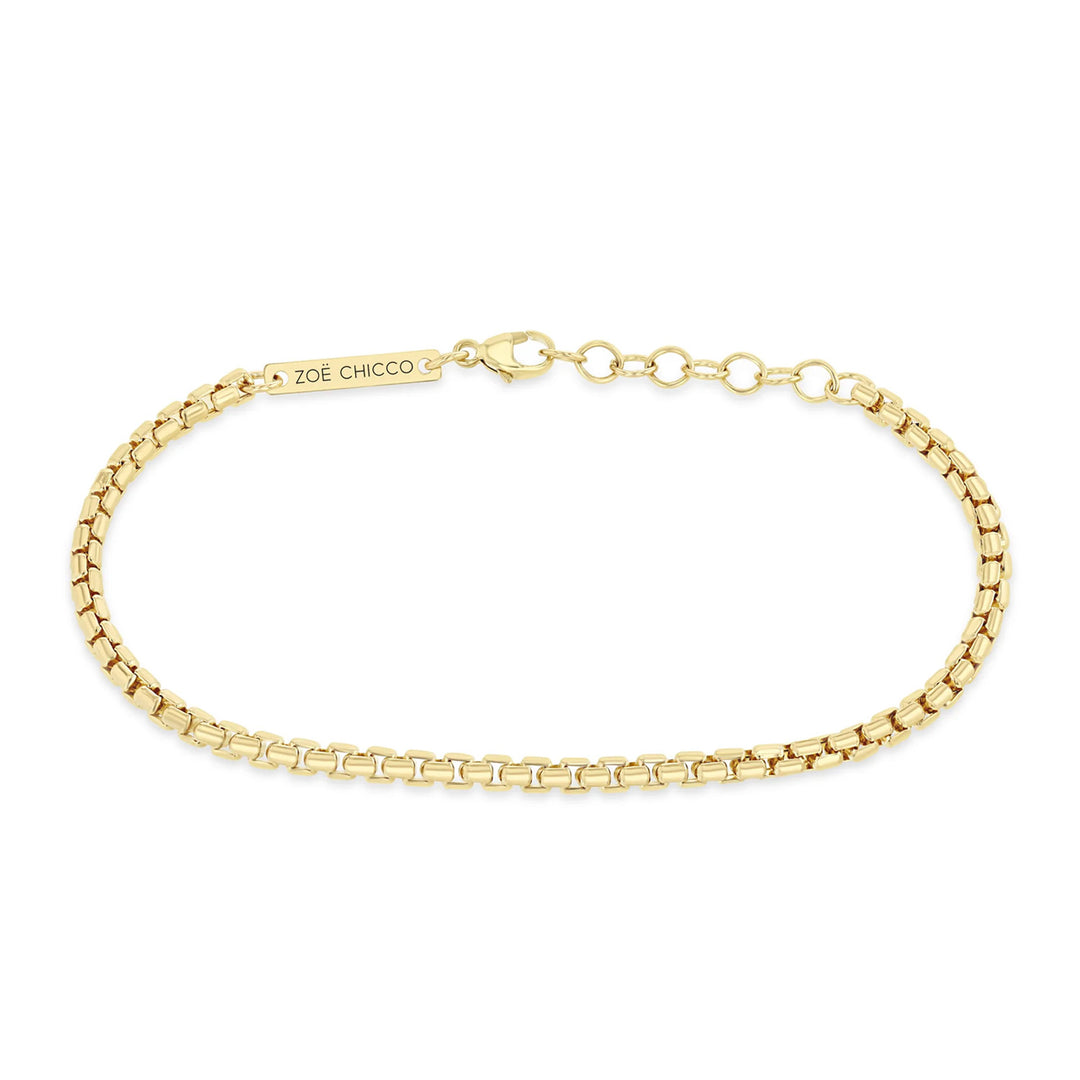 Zoe Chicco 2.6mm Box Chain Bracelet