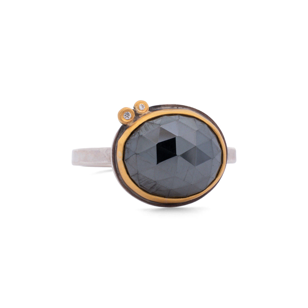 Black Spinel Ring