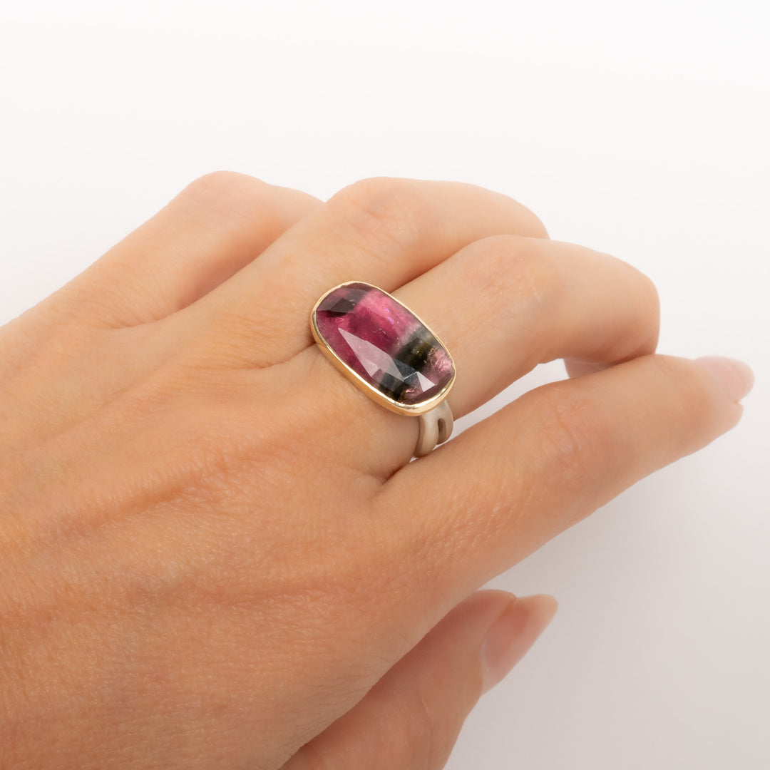 Pink Tourmaline Ring