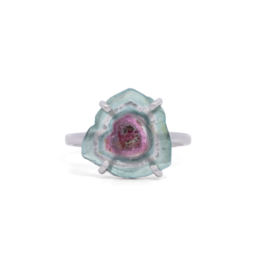Prong Set Watermelon Tourmaline