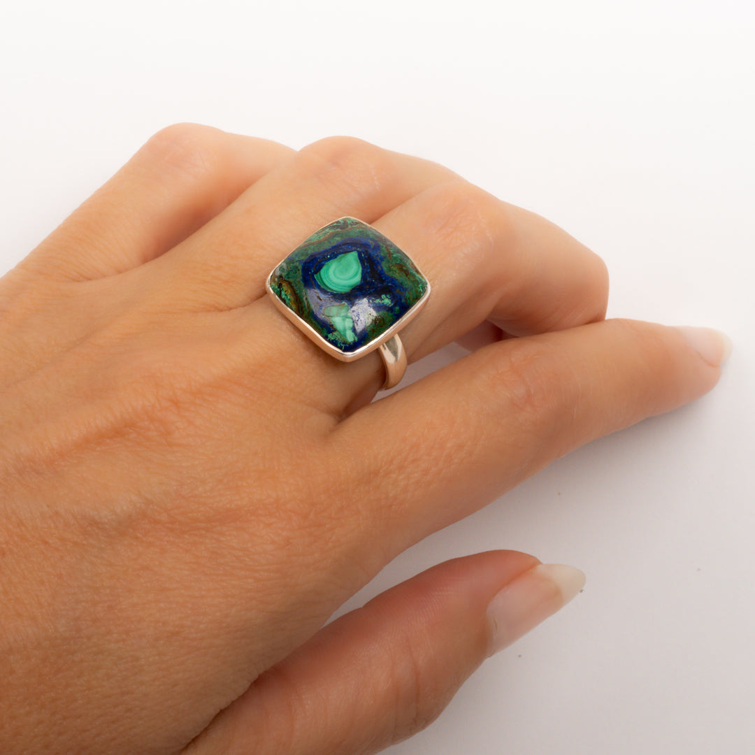 Morenci Chrysocolla Ring
