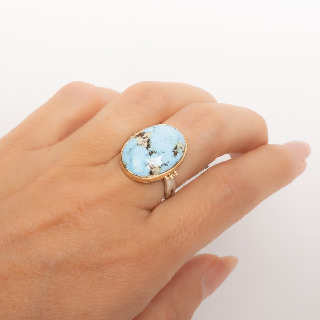 Golden Hills Turquoise Ring