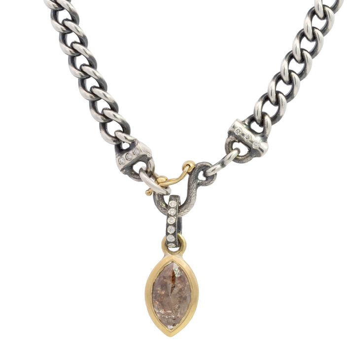 Trunk Show Marquise Chocolate Diamond Pendant