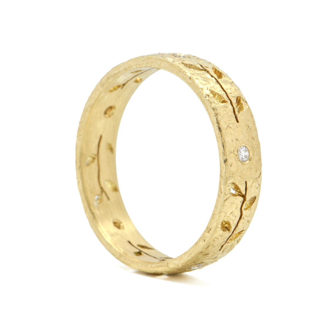 Gold Leaf Cut Out Band