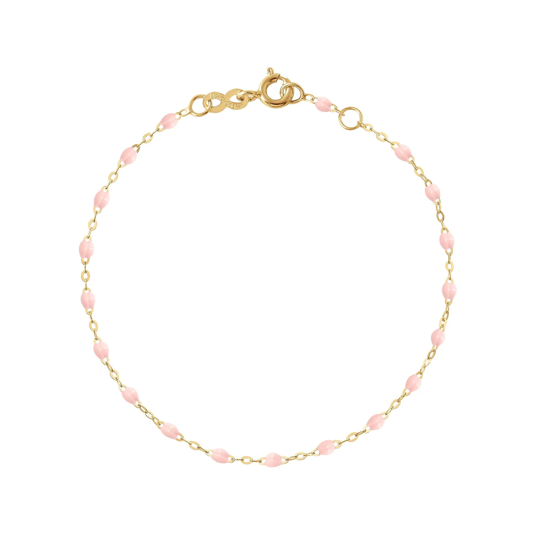Classic Gigi Baby Pink Resin Bracelet