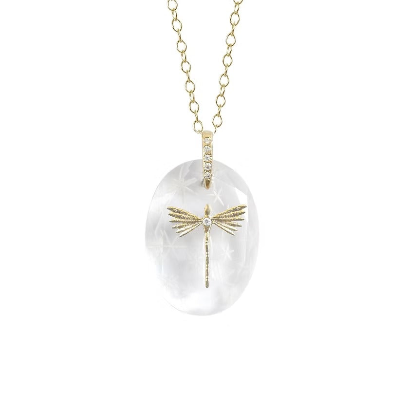 Stellar Sky Dragonfly Necklace