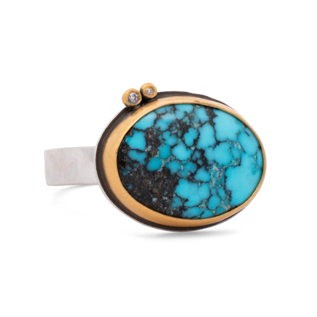 Oval Turquoise Ring