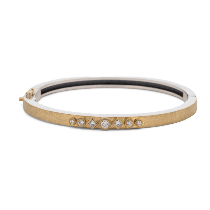 Petra 4 mm Bezel White Diamond Bracelet