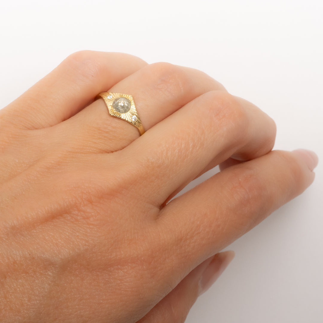 Diamond Meridian Ring