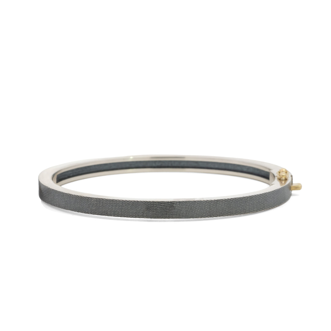 Trunk Show 4 mm Linea White Gold and Diamond Bracelet