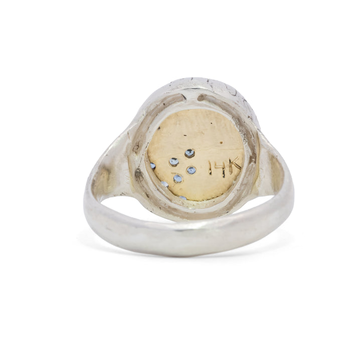 Mushroom Signet Ring