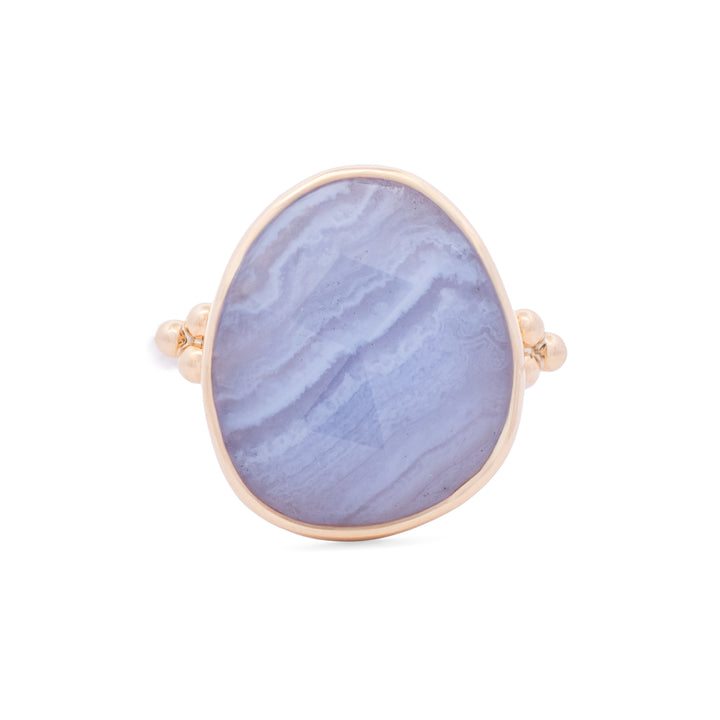 Lace Chalcedony Ring
