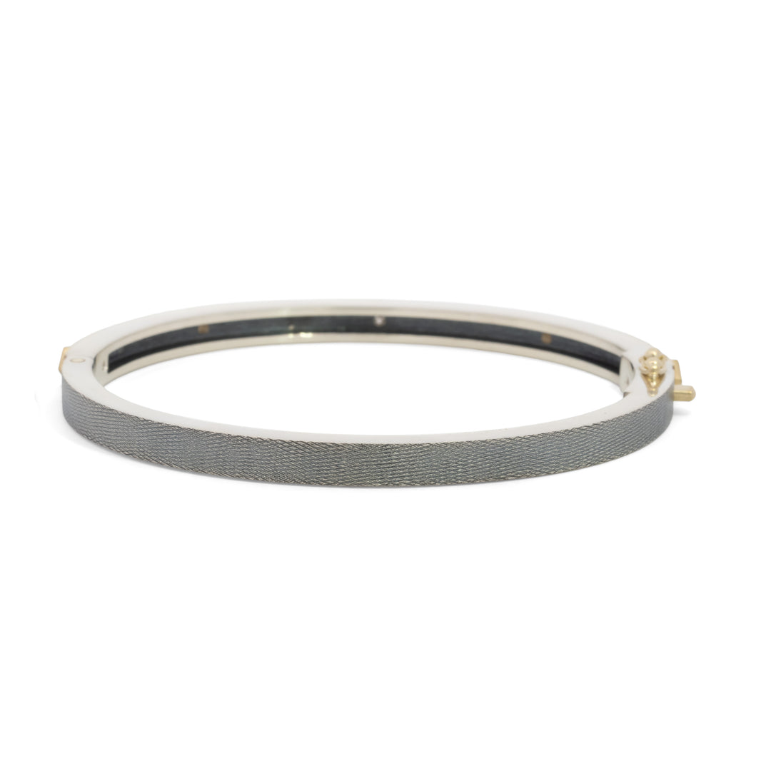 Junia 4 mm Five Princess Diamond Bracelet