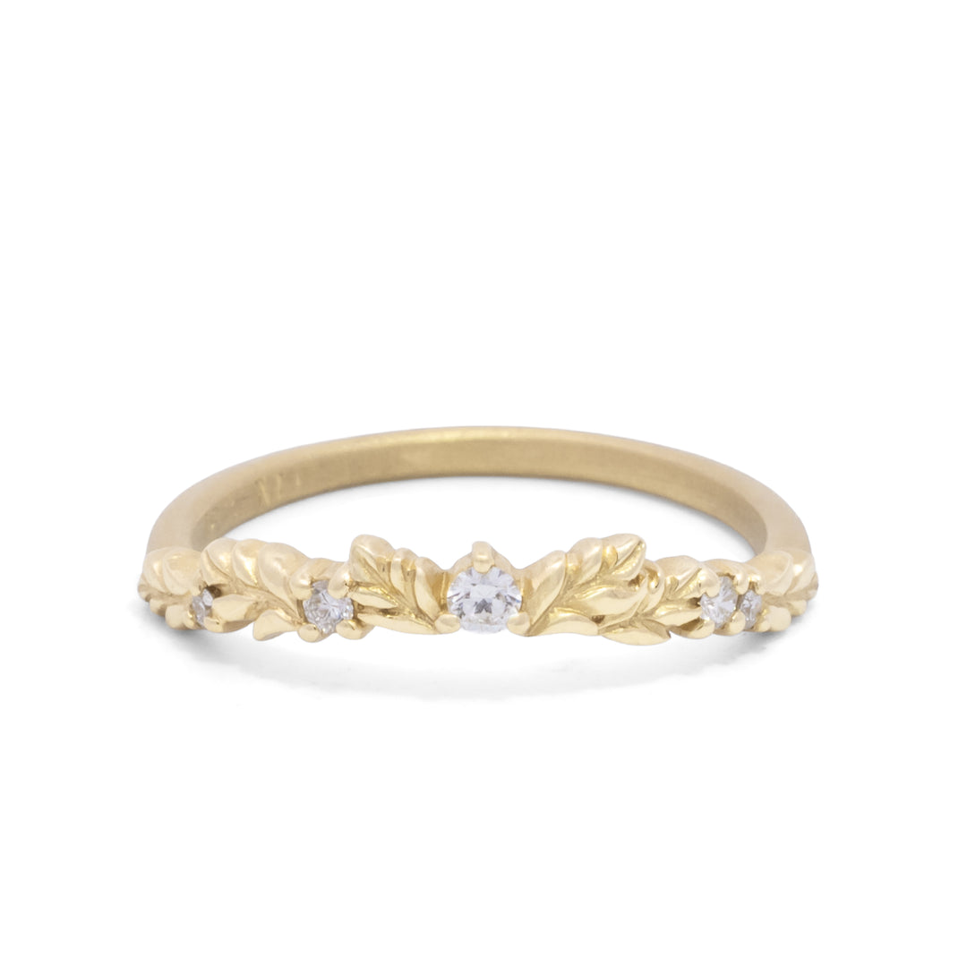 Wood Nymph Topper Guard Ring