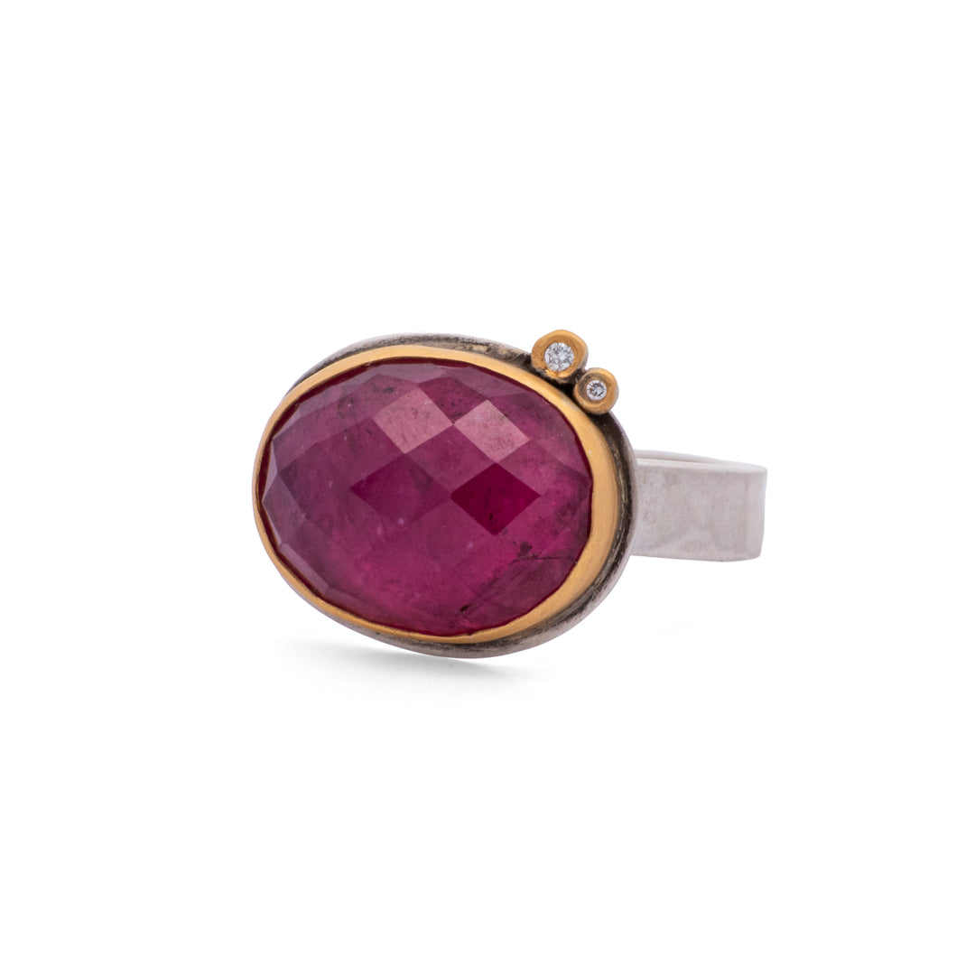 Pink Tourmaline Ring