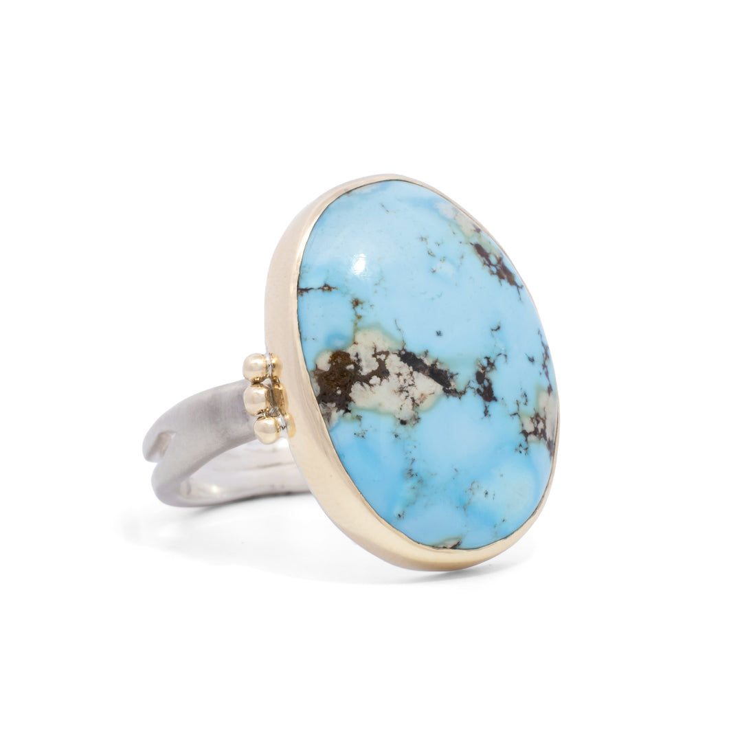 Golden Hills Turquoise Ring
