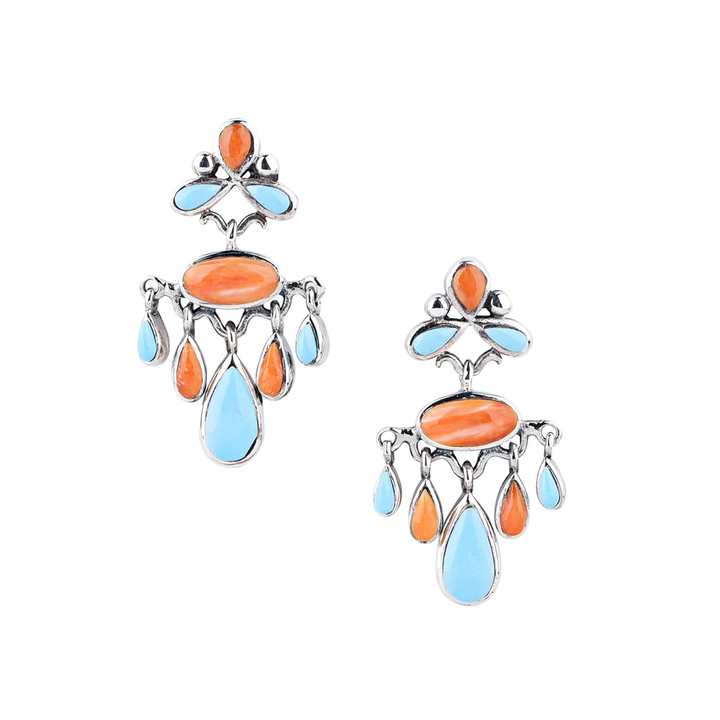 Summer Rain Chandelier Earrings