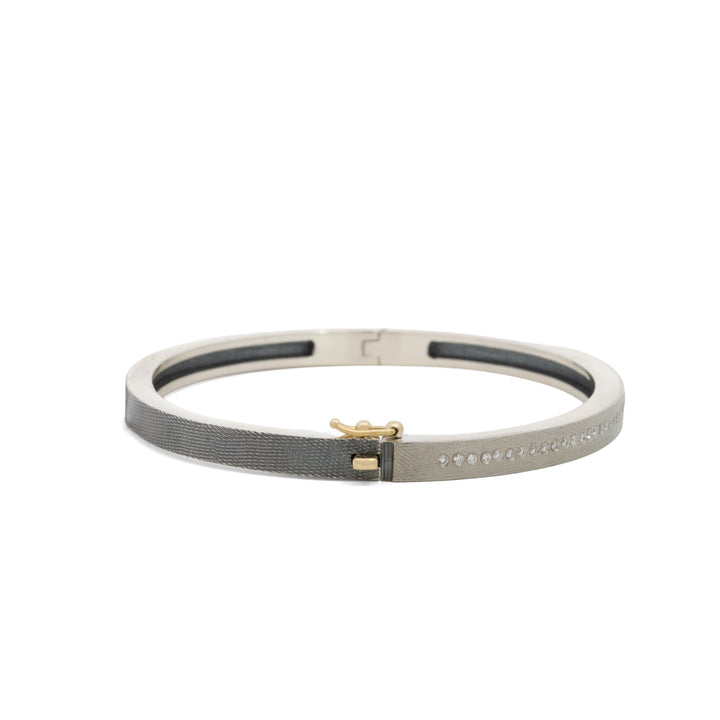 Trunk Show 4 mm Nori White Gold Diamond Bracelet