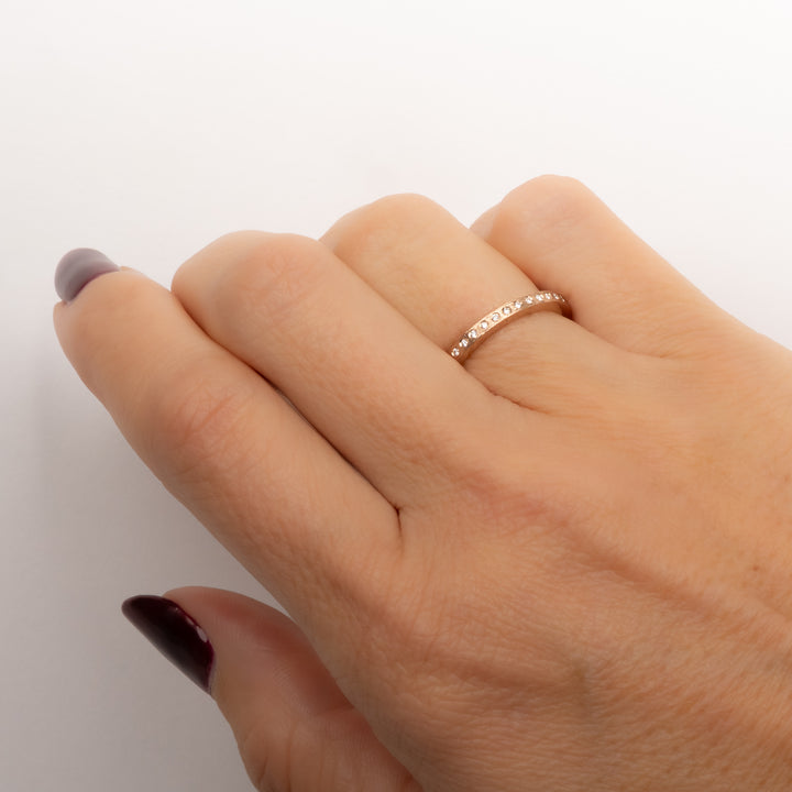 Trunk Show Adam 2mm Diamond Eternity Ring