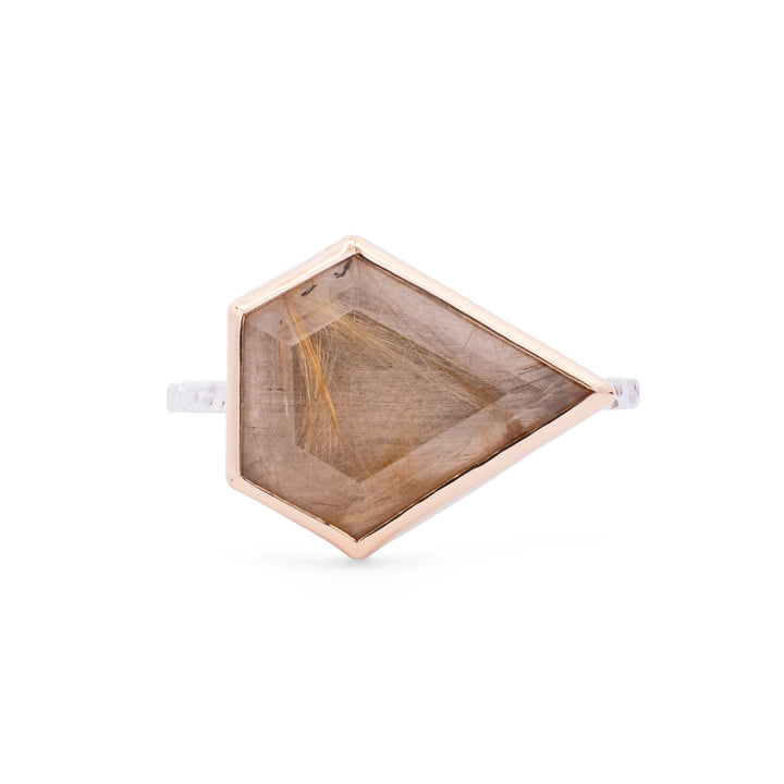 Rutilated Quartz Ring