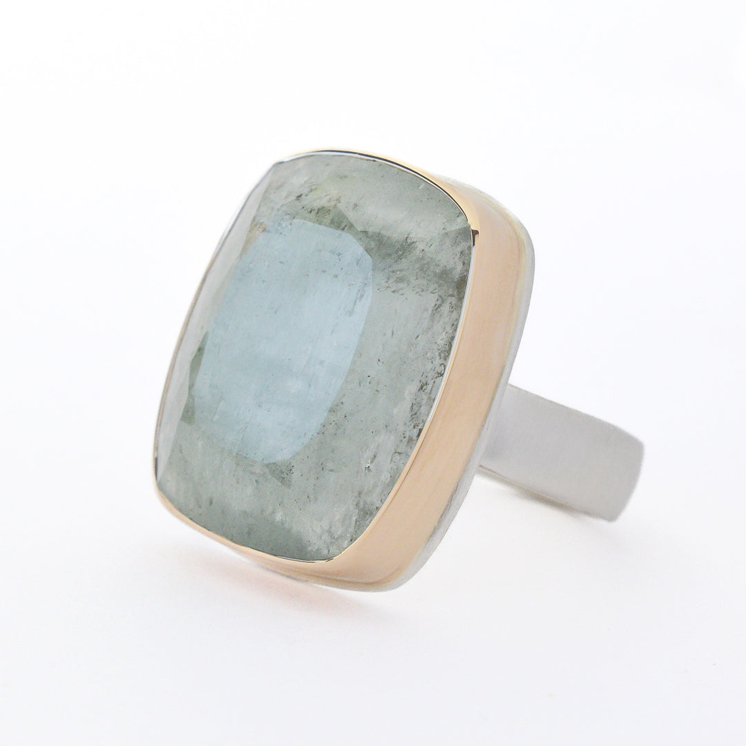 Green Beryl Ring