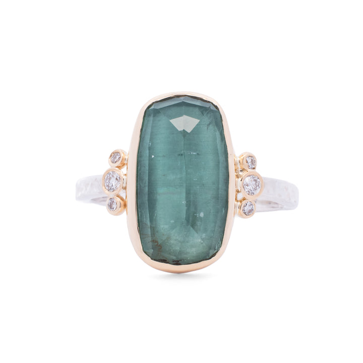 Green Ocean Kyanite Ring