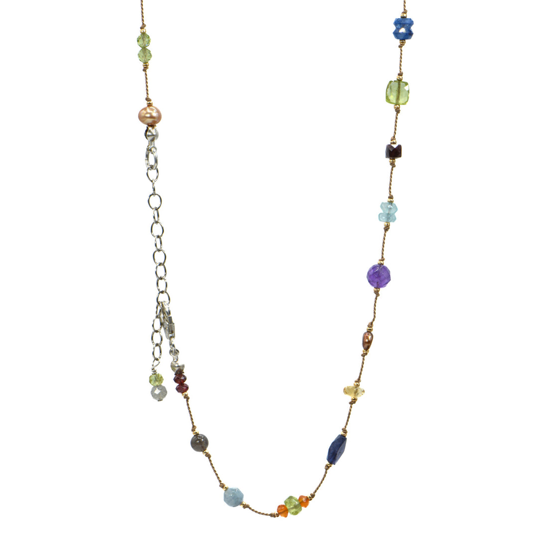 Mixed Gemstone Necklace