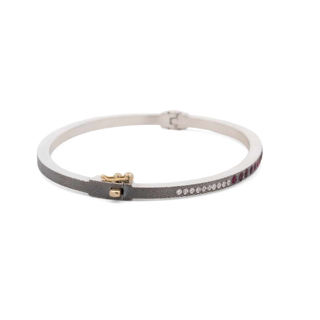 Laura Lux 2.5 mm Ruby & Diamond Bracelet