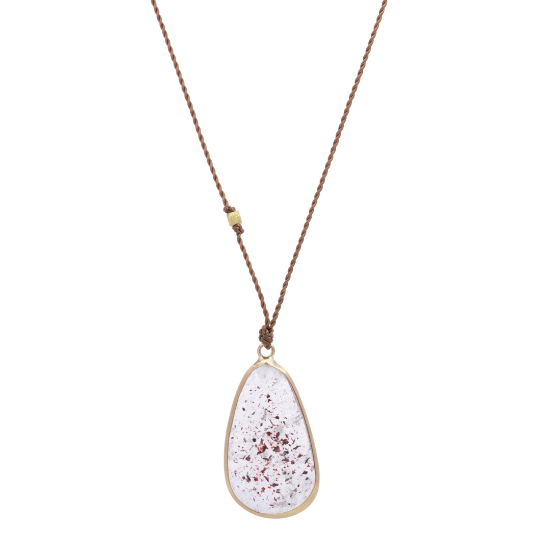 Strawberry Quartz Necklace