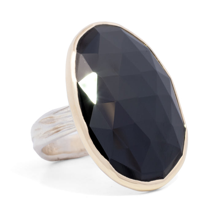Black Spinel Ring