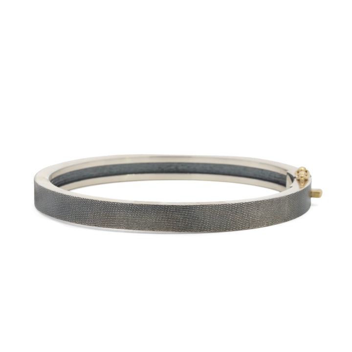 Trunk Show 6 mm Iman Blue Sapphire & Diamond Bracelet